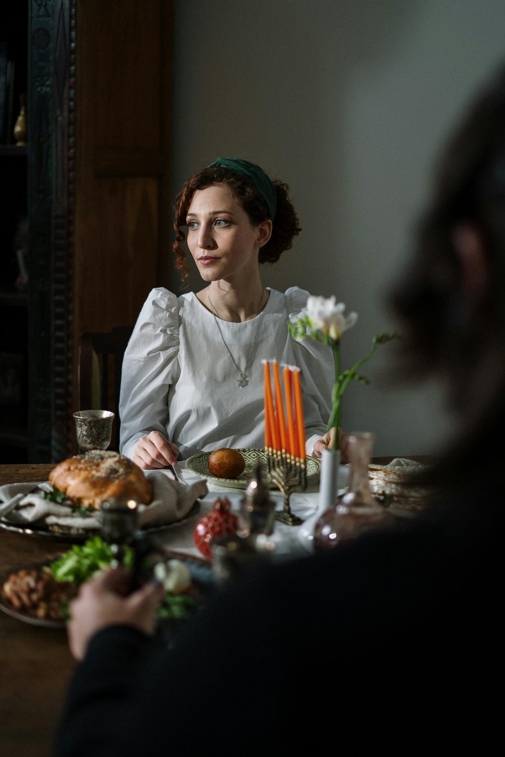 A warm Shabbat meal shared together